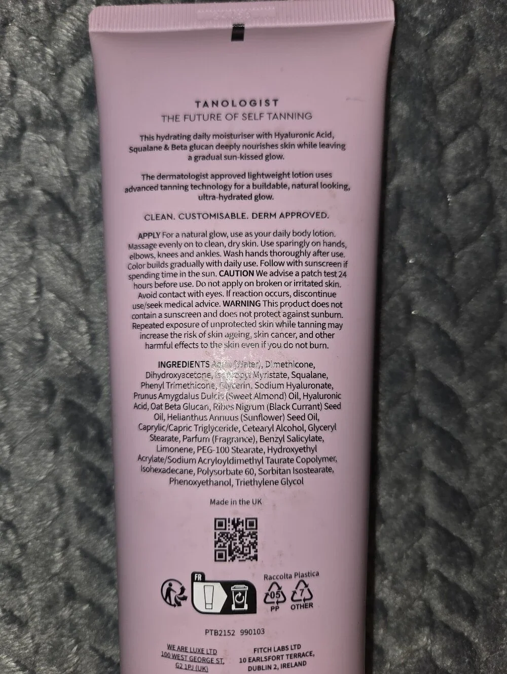 Tanologist Daily Glow Hydrating Gradual Tanning Lotion Med To Dark